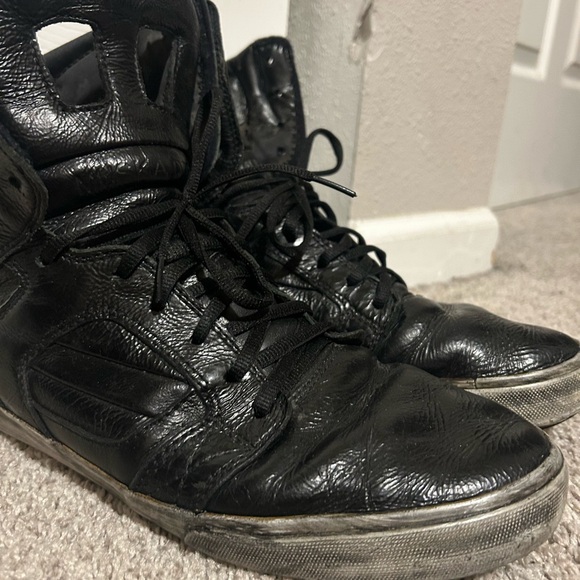 Skytop Ii Supra High Tops Mens Men's SUPRA SKYTOP Black High-Top Collectors  Sneakers